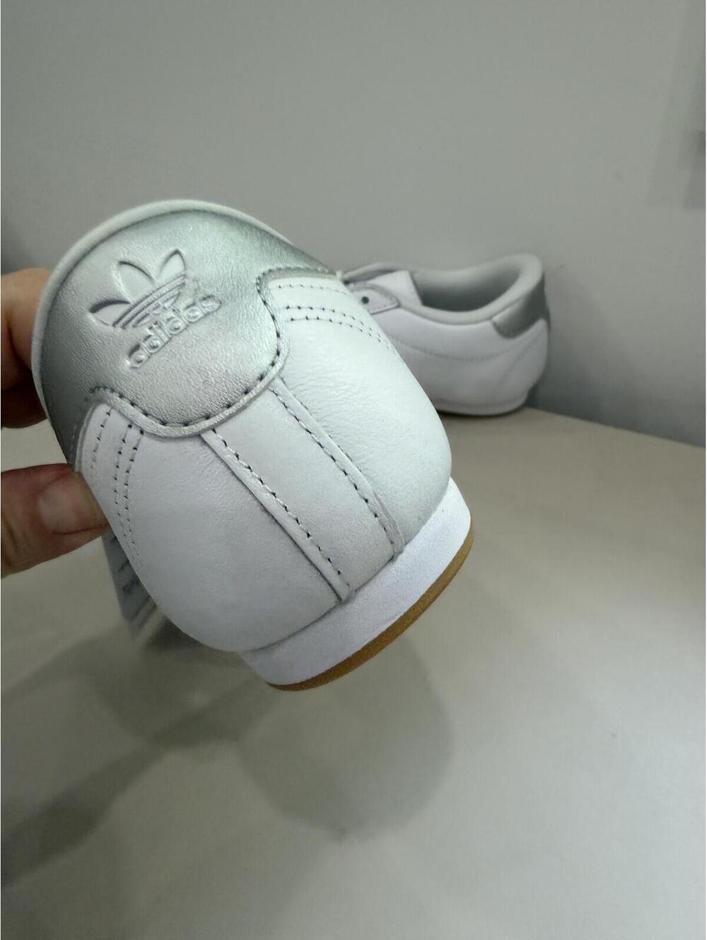 Adidas Taekwondo Lace W White and Silver Sneakers Size 8 US - Picture 11 of 15
